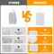 200Pcs Kraft Paper Bags 5.25x3.25x8.25 Inches Small Paper Gift Bags with Handles Bulk Grocery Retail Party Favor Shopping Bags (White)